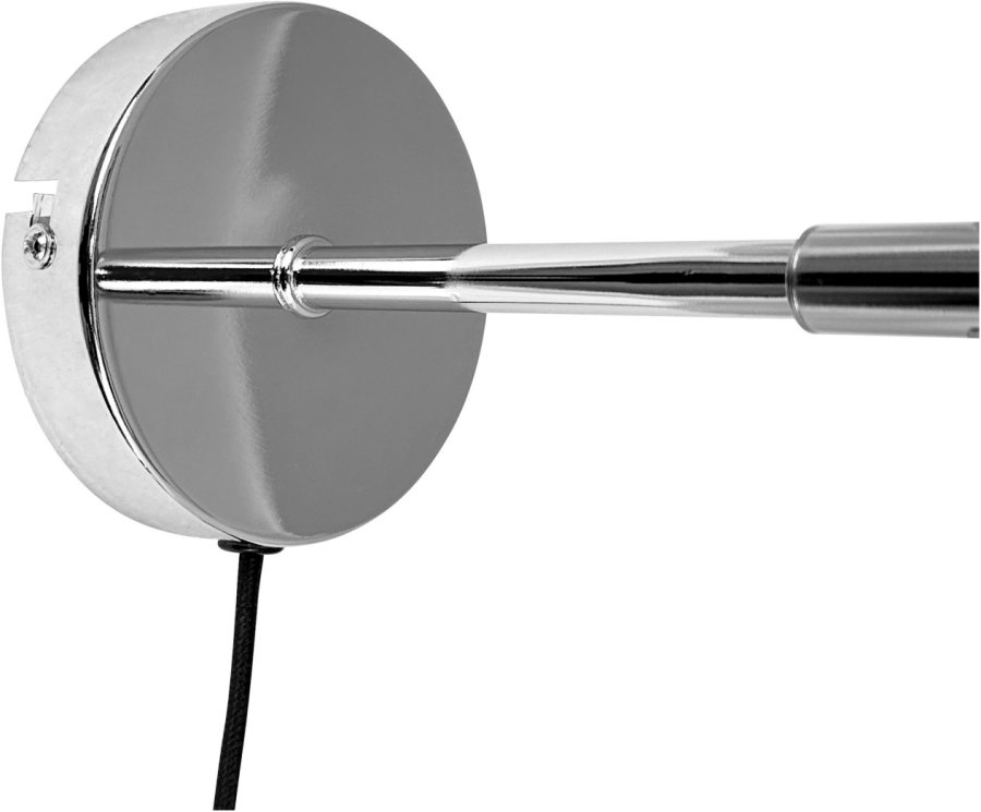 Dyberg Larsen DL12 Vglampe 20 cm, Krom