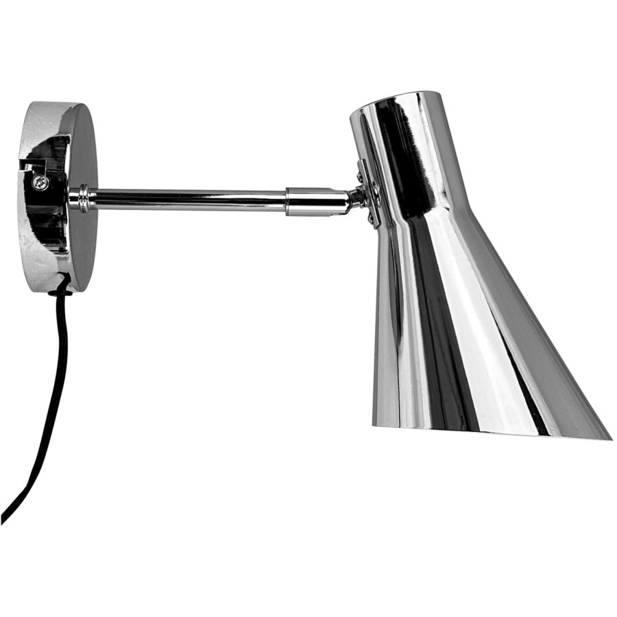 Dyberg Larsen DL12 Vglampe 20 cm, Krom