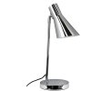 Dyberg Larsen DL12 Bordlampe H44,5 cm, Krom