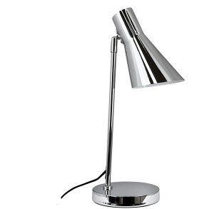 Dyberg Larsen DL12 Tischleuchte H44,5 cm, Chrom