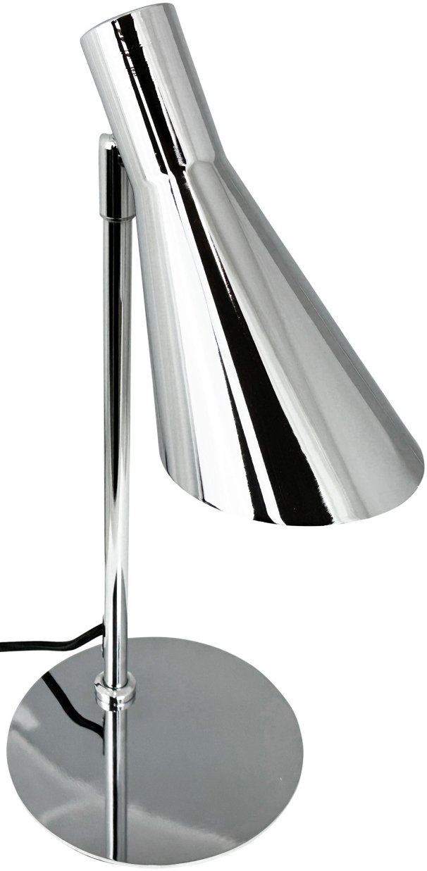 Dyberg Larsen DL12 Bordlampe H37 cm, Krom