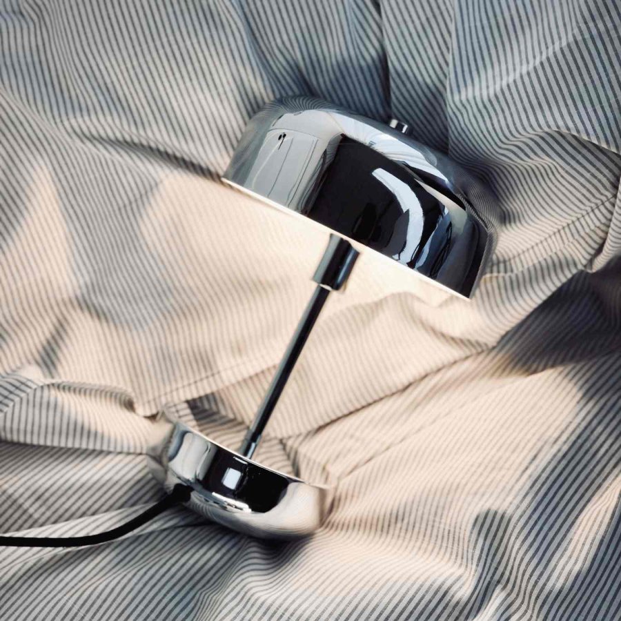 Dyberg Larsen Haipot Tischlampe H25,7 cm, Chrom