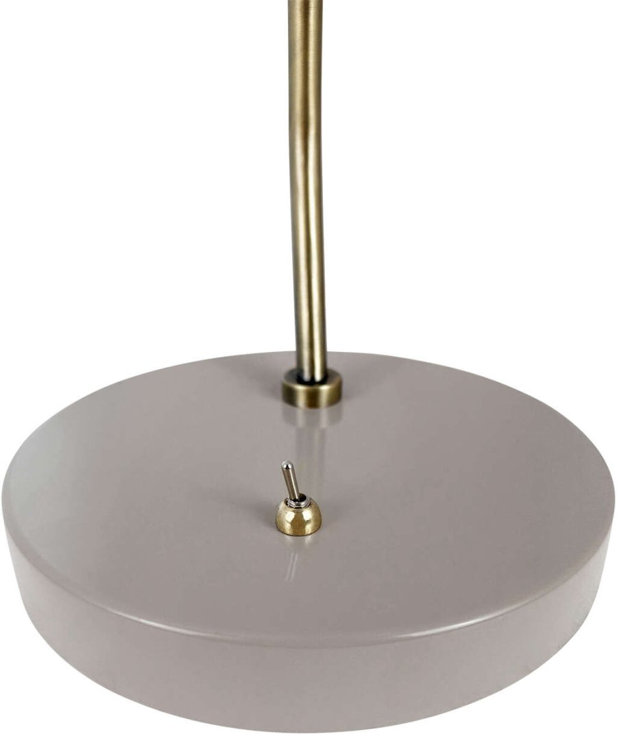 Dyberg Larsen Bordlampe Sleep H43,3 cm, Beige/Antik Messing