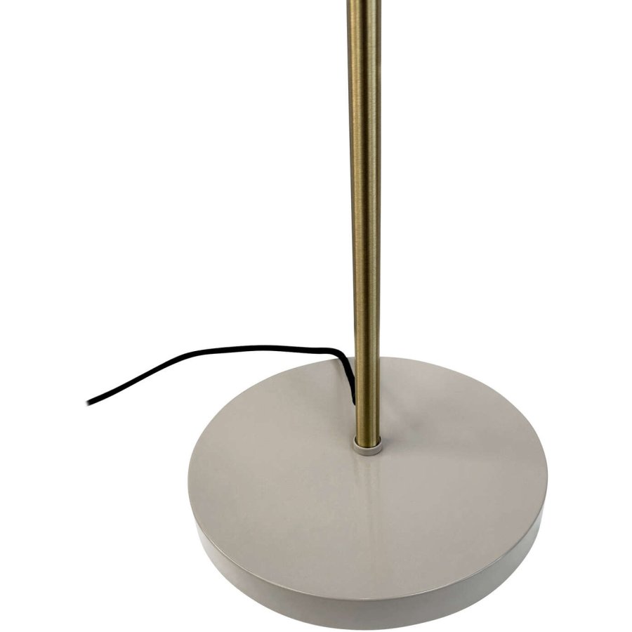 Dyberg Larsen Gulvlampe Sleep H165 cm, Beige/Antik Messing