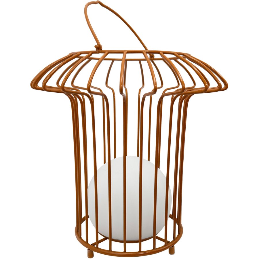 Dyberg Larsen Basket Lanterne H32 cm, Terracotta