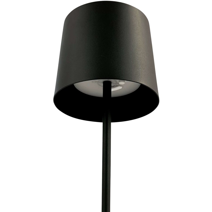 Dyberg Larsen Karl Tragbare Tischleuchte LED H37 cm, Schwarz