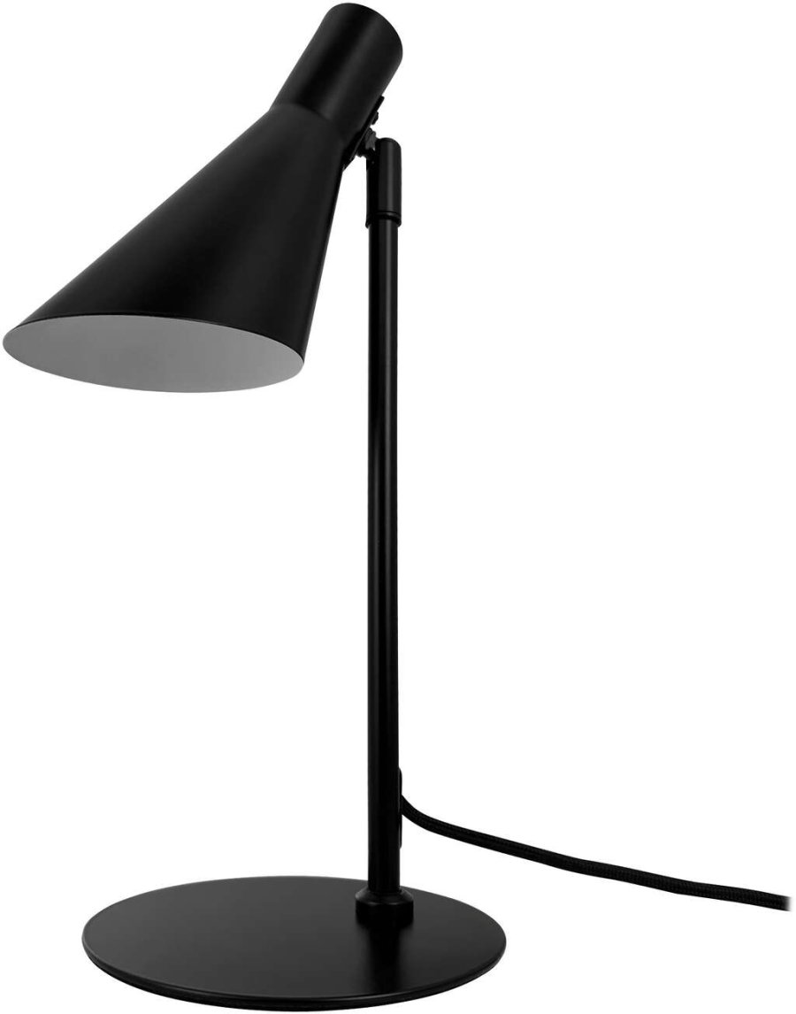 Dyberg Larsen DL12 Mini-Tischlampe H37 cm, Schwarz