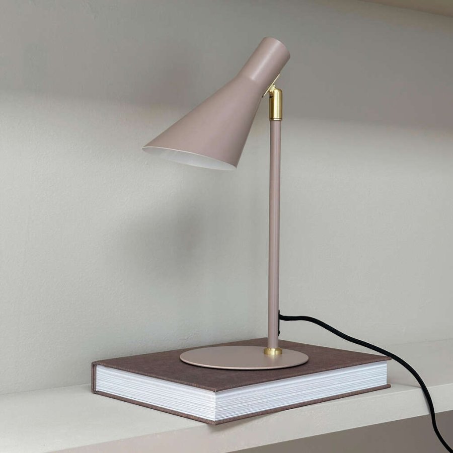 Dyberg Larsen DL12 Mini-Tischlampe H37 cm, Beige