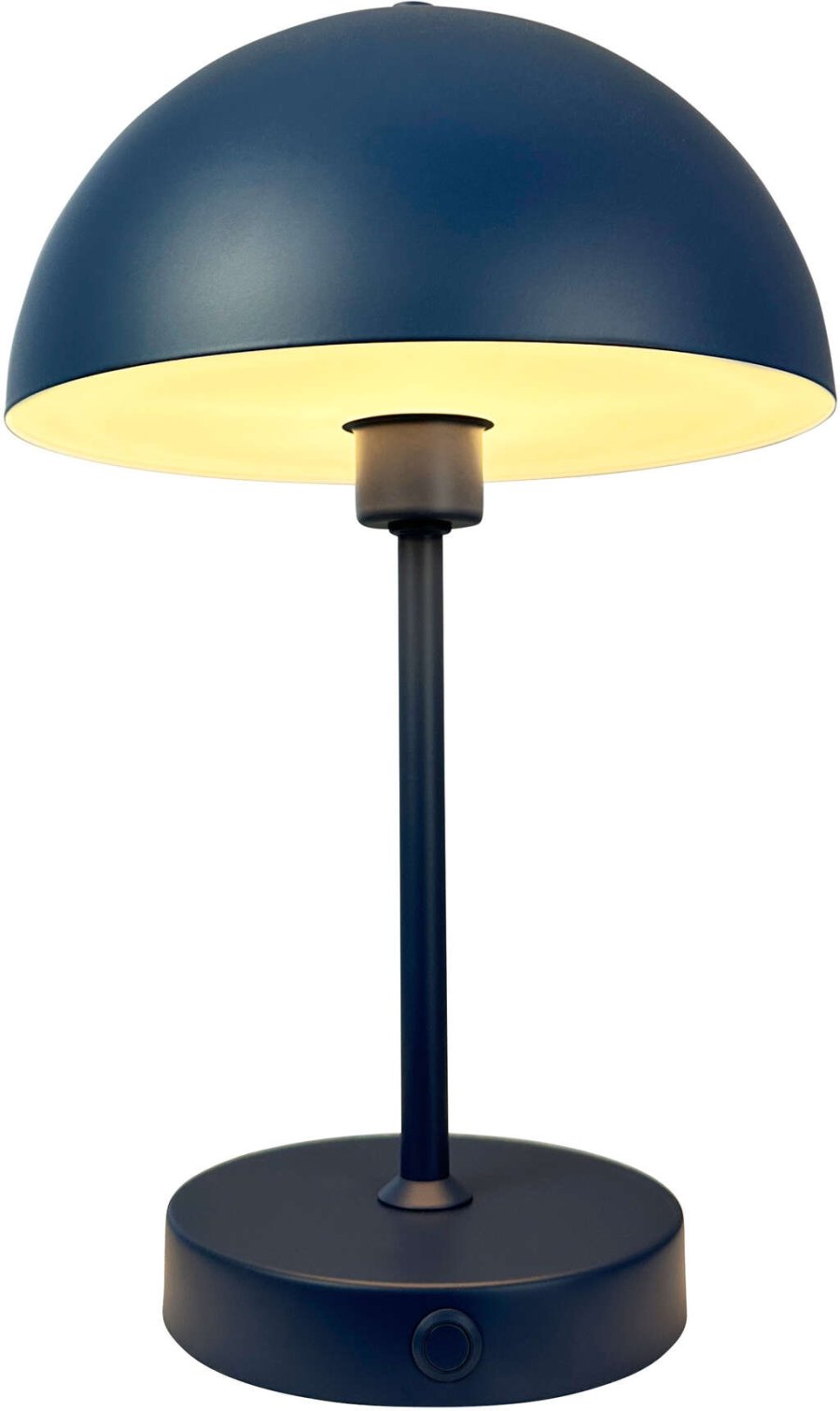 Dyberg Larsen Stockholm 2.0 Tragbare Tischleuchte LED H30 cm, Indigoblau