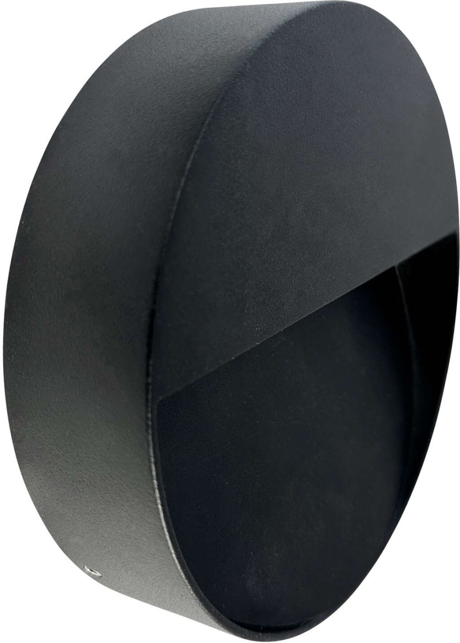 Dyberg Larsen Pluto Wandleuchte 15 cm, Schwarz