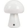 Dyberg Larsen Morkel Mushroom Tragbare Tischleuchte LED H21 cm, Wei