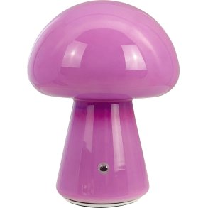 Dyberg Larsen Morkel Mushroom Trdls Bordlampe LED H21 cm, Lilla