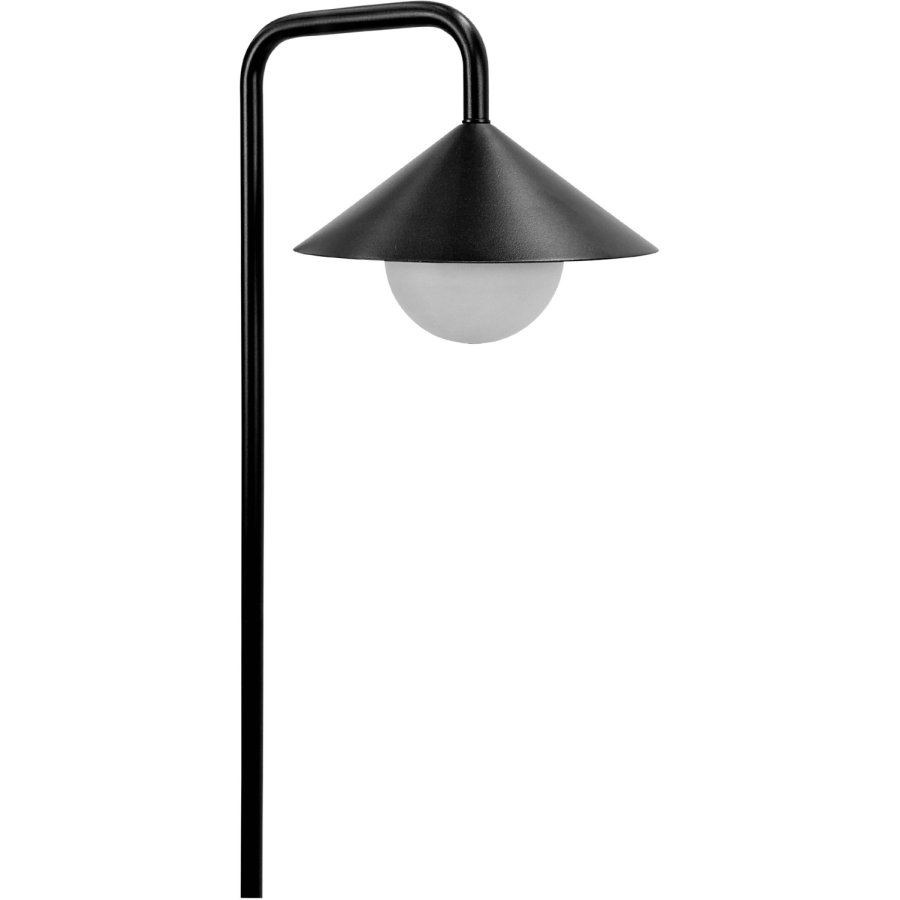 Dyberg Larsen Nova Udend�rs Havespyd/Lyskugle LED m. Fjernbetjening H80 cm, Sort