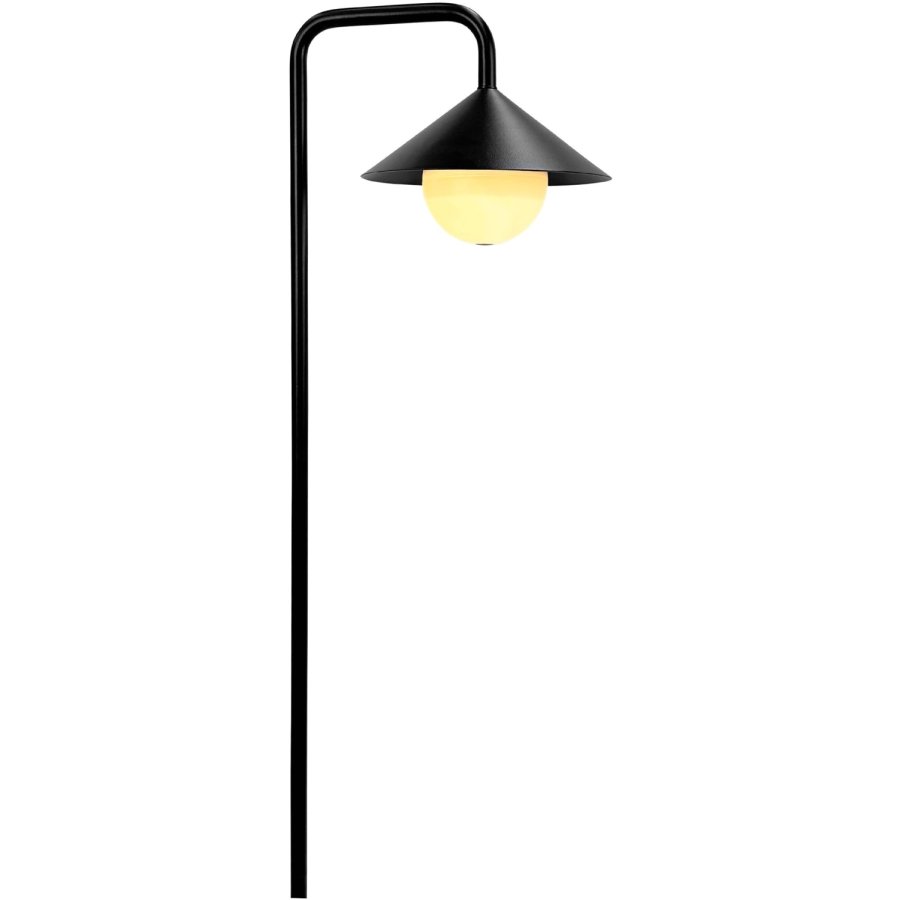 Dyberg Larsen Nova Udend�rs Havespyd/Lyskugle LED m. Fjernbetjening H80 cm, Sort