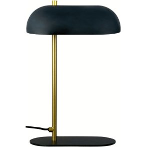 Dyberg Larsen Arch Mini Bordlampe H32 cm, Sort/Messing