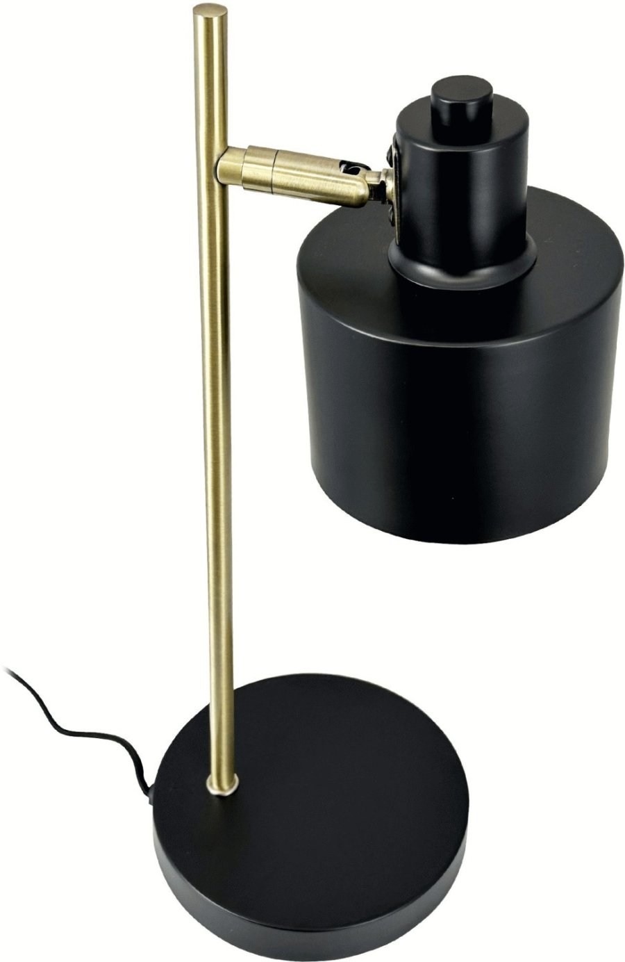 Dyberg Larsen Ocean Tischlampe H43 cm, Messing/Schwarz