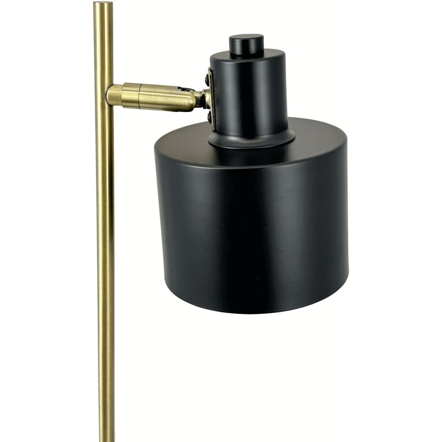 Dyberg Larsen Odin Akku-Lichtkugel mit Riemen LED 11 cm, Wei/Schwarz