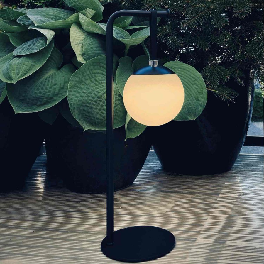 Dyberg Larsen Odin Tischstnder fr Lichtkugel H40 cm