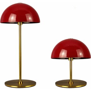 Dyberg Larsen Along Tr�dl�s Minibordlampe LED 2 stk, M�rker�d/Messing