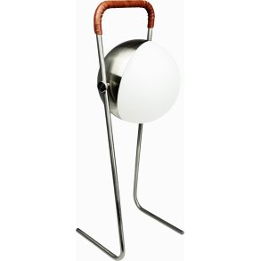 Dyberg Larsen Mova Tr�dl�s Bordlampe LED H31 cm, Cognac