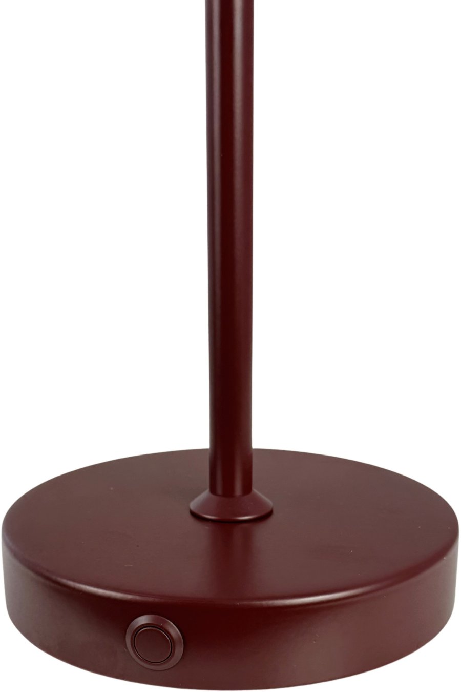 Dyberg Larsen Stockholm 2.0 Akku-Tischlampe LED H20 cm, Dunkelrot