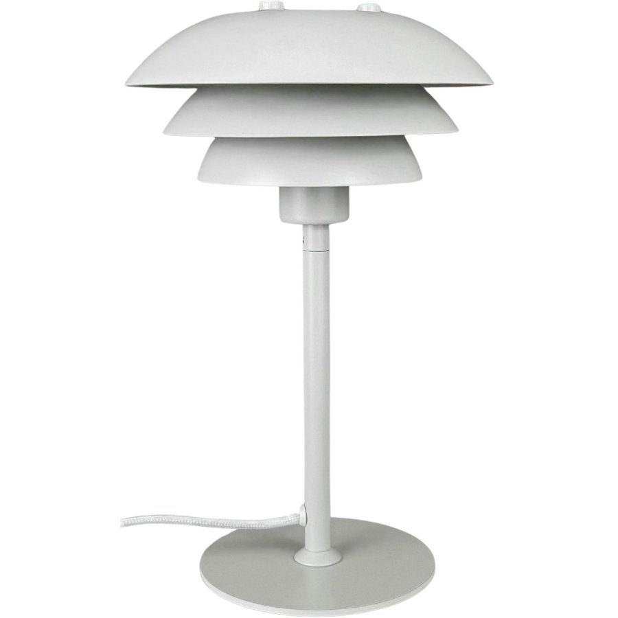 Dyberg Larsen Sixteen Bordlampe H25 cm, Perlehvid