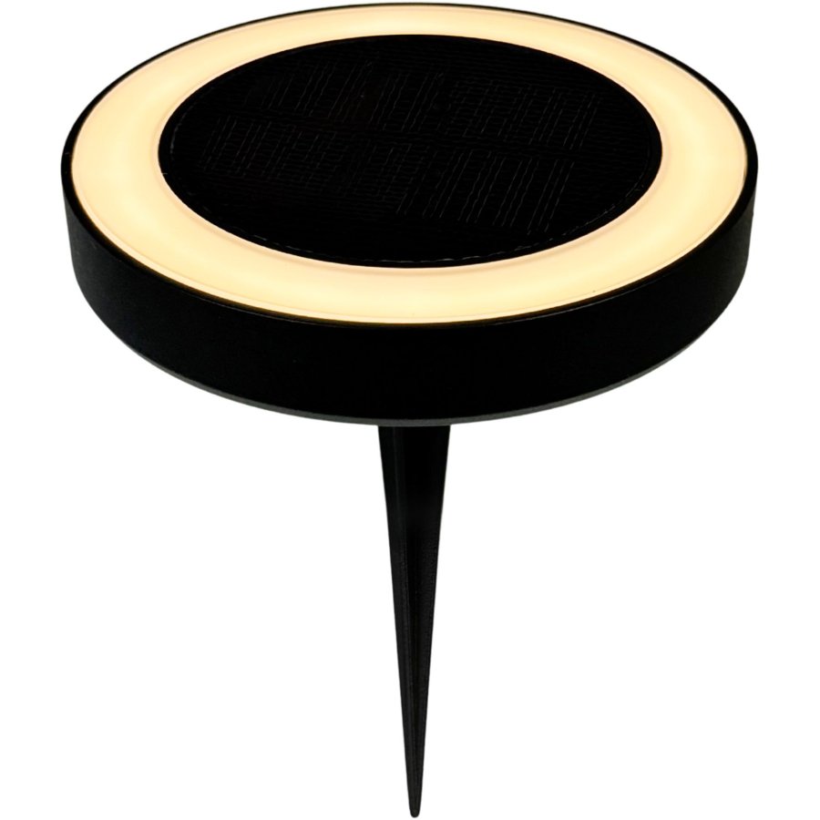 Dyberg Larsen Otera Solar Bedlampe LED �12 cm, Sort