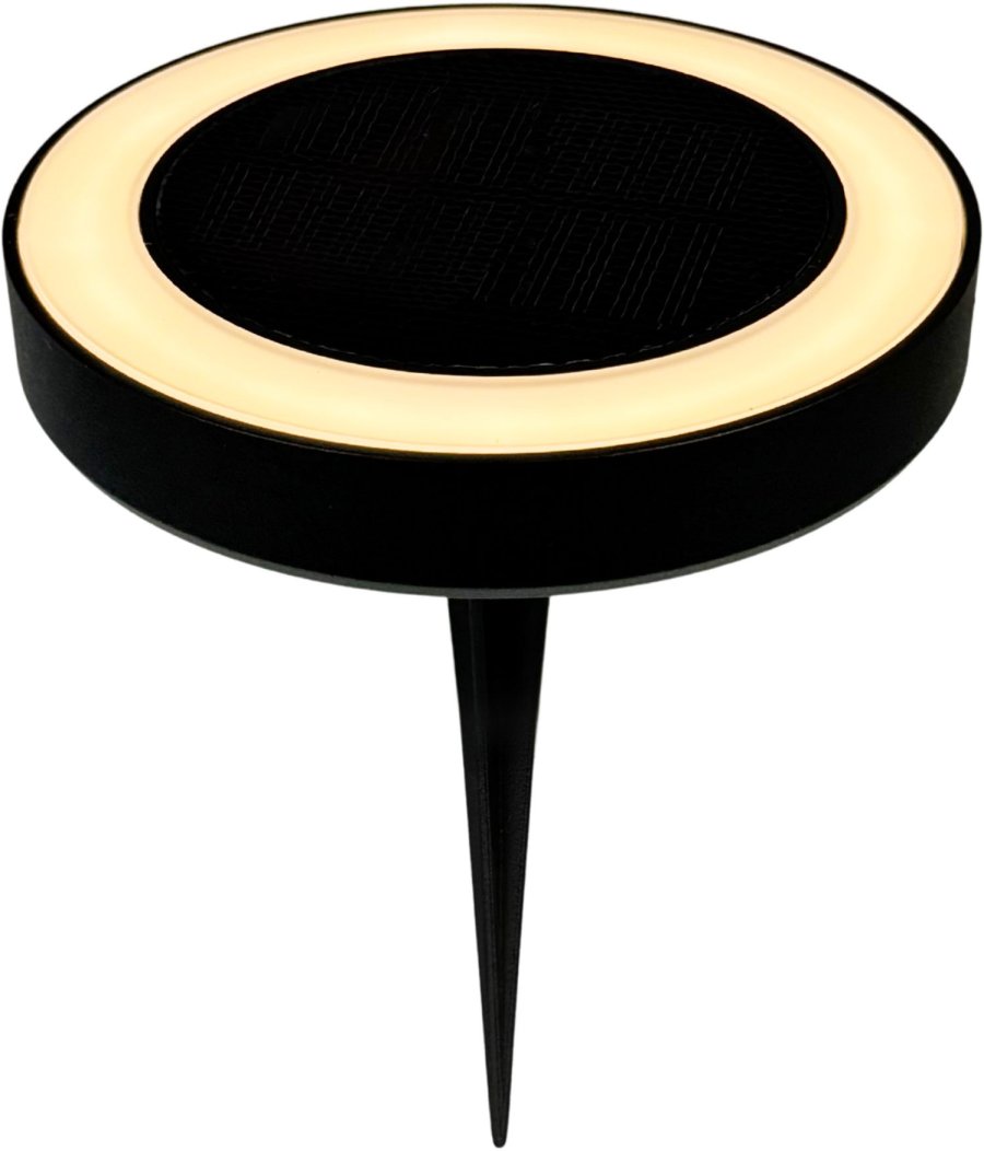 Dyberg Larsen Otera Solar Bedlampe LED �12 cm, Sort