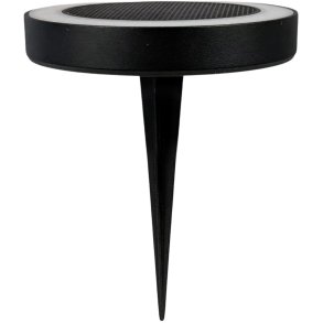 Dyberg Larsen Otera Solar Bedlampe LED �12 cm, Sort