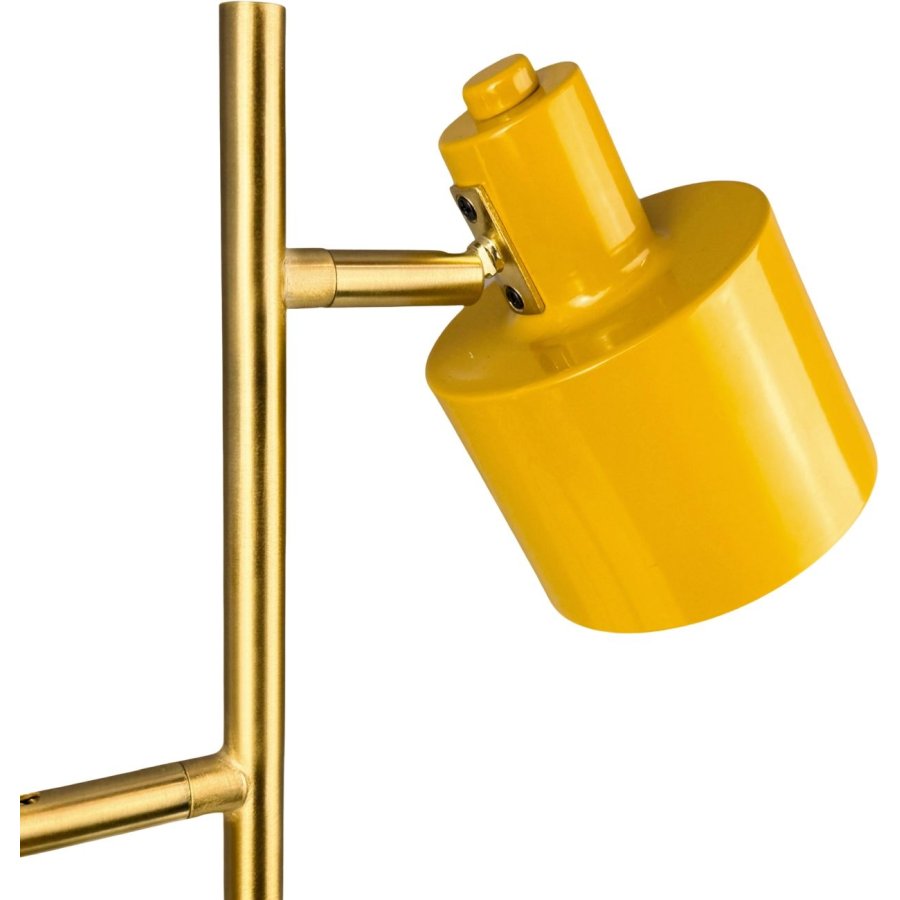 Dyberg Larsen Ocean Tischlampe mit 2 Armen H41,7 cm, Curry/T�rkis