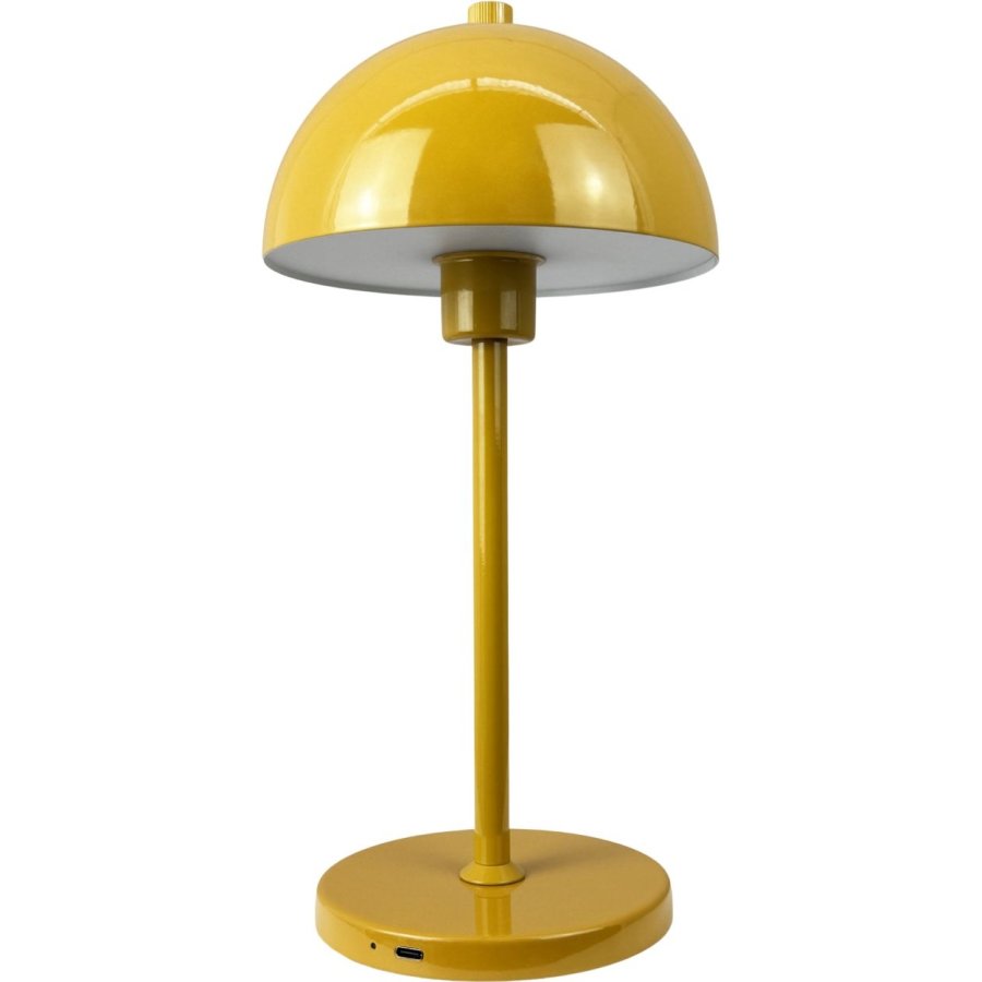 Dyberg Larsen Borås Akku-Tischlampe LED H30 cm, Curry