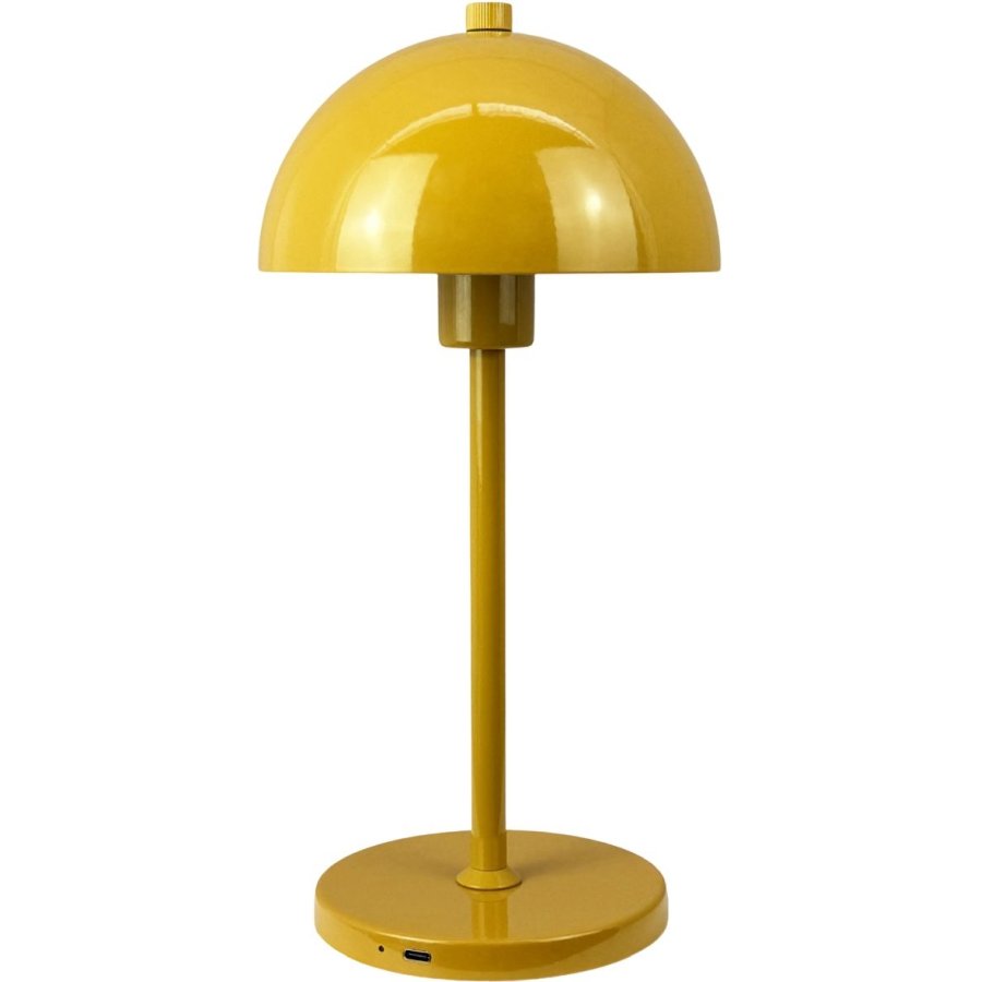 Dyberg Larsen Borås Akku-Tischlampe LED H30 cm, Curry