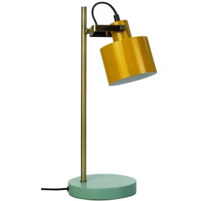 Dyberg Larsen Ocean Bordlampe H45 cm, Karry/Turkis