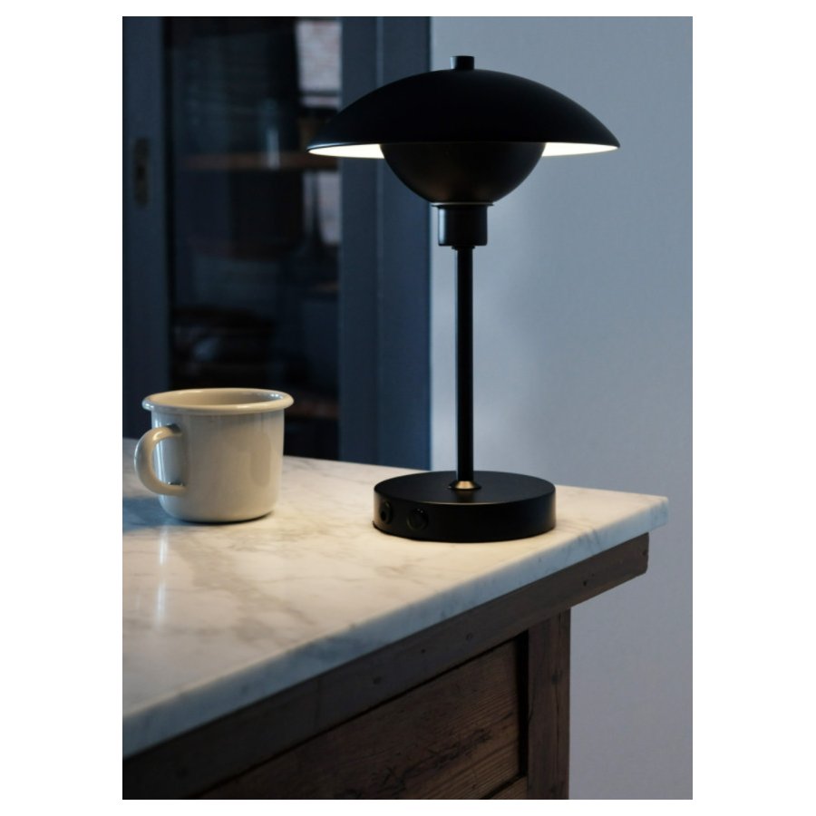 Dyberg Larsen Roma Bordlampe H30 cm, Sort