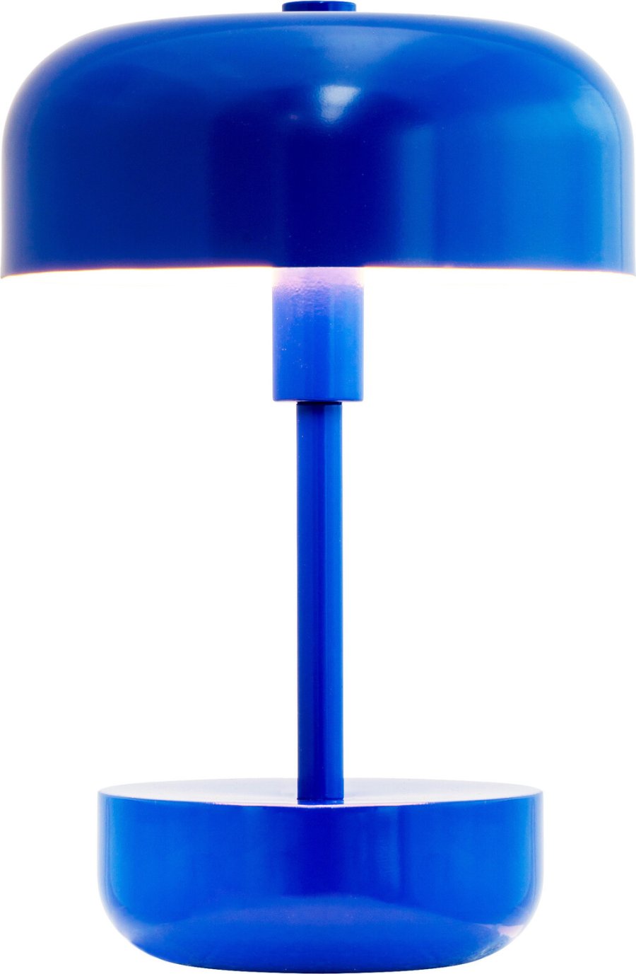 Dyberg Larsen Haipot Wiederaufladbare Tischlampe LED H25.7 cm, Blau