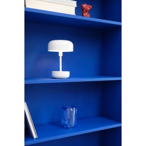 Dyberg Larsen Haipot Trådløs Bordlampe H25,7 cm, Hvid