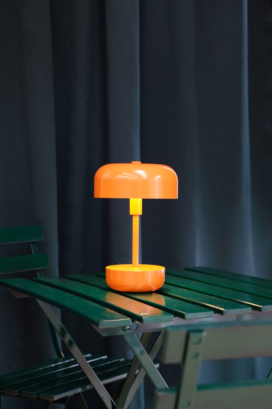 Dyberg Larsen Haipot Tischlampe Wiederaufladbar LED H25.7 cm, Orange