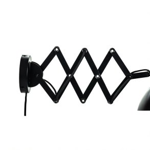 Dyberg Larsen Futura Væglampe 19,5 cm, Sort