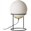 Dyberg Larsen Moon Bordlampe H34 cm, Hvid