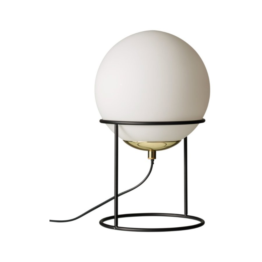 Dyberg Larsen Moon Bordlampe H34 cm, Hvid