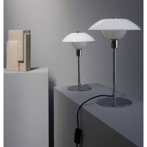 Dyberg Larsen Bergen Bordlampe H38 cm, Opal