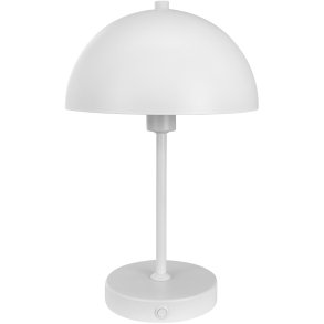Dyberg Larsen Stockholm 2.0 Trdls Bordlampe LED H30 cm, Hvid