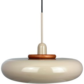 Dyberg Larsen Planet Pendel Ø40 cm, Latte