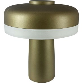 Dyberg Larsen Porter Trdls Bordlampe LED H16,5 cm, Grn Metalic