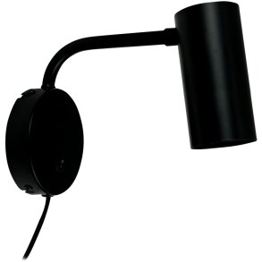 Dyberg Larsen Skagerrak Væglampe 23,2 cm, Sort