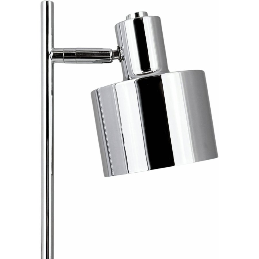 Dyberg Larsen Ocean Akku-Tischlampe Mini LED H28 cm, Chrom