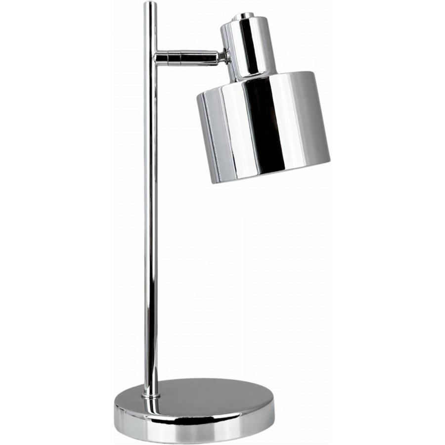 Dyberg Larsen Ocean Akku-Tischlampe Mini LED H28 cm, Chrom