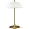 Dyberg Larsen Globus Bordlampe H43,5 cm, Beige/Messing