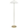 Dyberg Larsen Globus Gulvlampe H150 cm, Beige/Messing