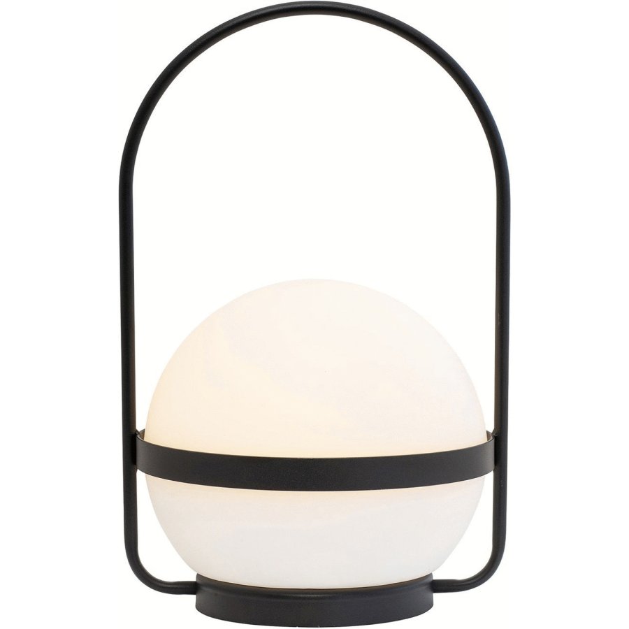 Dyberg Larsen Summer Tr�dl�s Lanterne LED 2 stk. H18,5 cm, Hvid/Sort